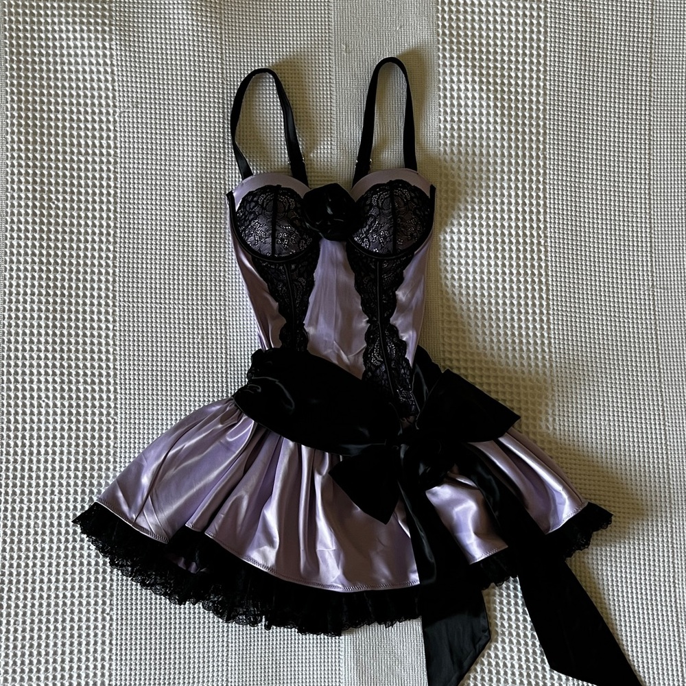 NWT - Dolls Kill - ‘Clandestine Rendezvous Mini Dress’ - XS